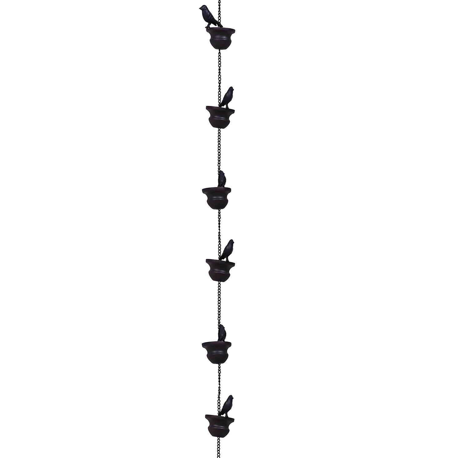 Decorative Rain Chains for Gutter Garden Waterfall Downspout Direct Water Flow Away from Foundation Patio Garden Landscape Decor