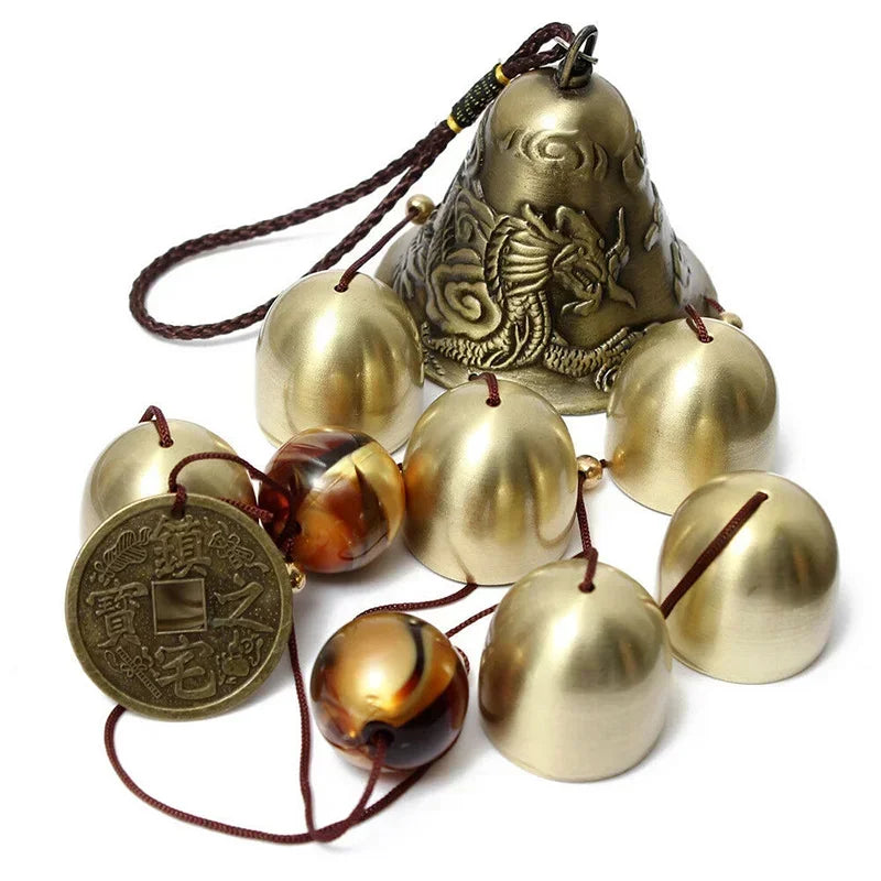 Wind Chime Angel Metal Aluminum Tubes Bell Wind Chime Creative Hollow Home Garden Wall Hanging Decoration Handmade Gift