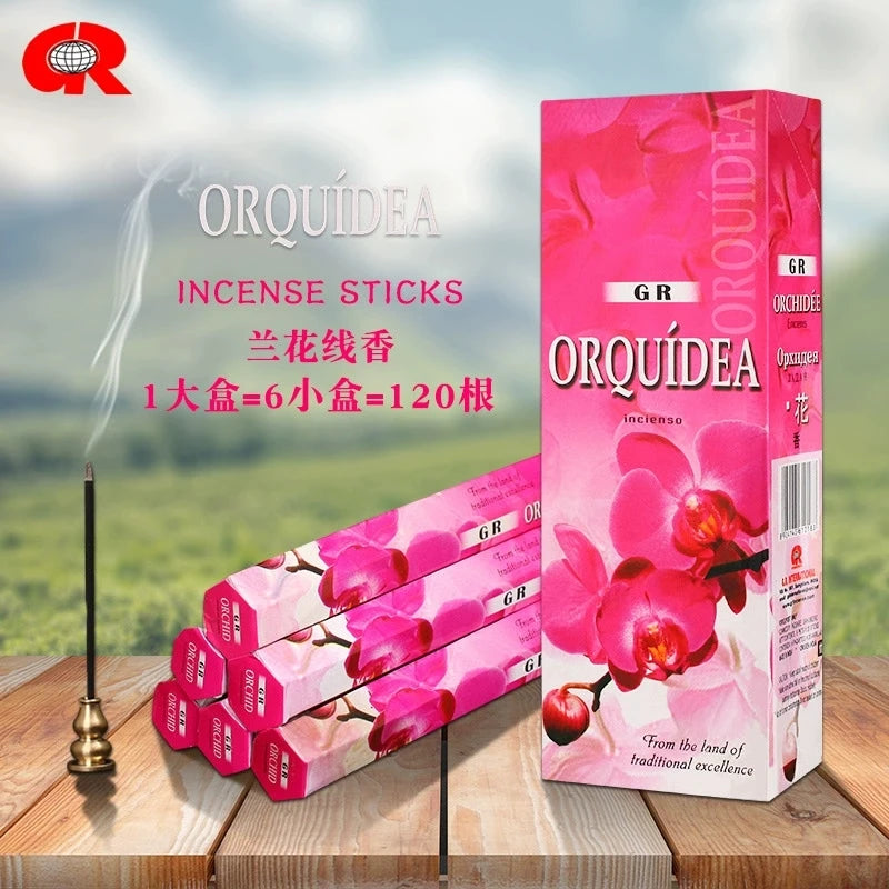20 Sticks India Palo Santo Incense Sandalwood Household Bedroom Toilet Agarwood Tibetan Line Aromatherapy Incense Sticks