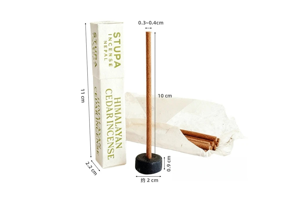 Natural Handmade Plant Incense Sticks,Natural Plant Material,Incense for Home & Meditation,Myrrh Incense,STUPA Nepalese Incense