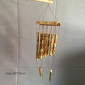 Natural Wind Chimes Handmade Tubes Bamboo Bell Outdoor Yard Garden Windchime Crafts  Indoors Pendant Balcony Home Hotel Decor