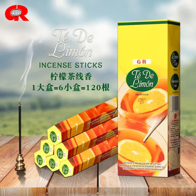 T68 20 Sticks Fragrances India Incense Stick Handmade Aromatherapy Sticks Sandalwood Lavender Meditation Incenses