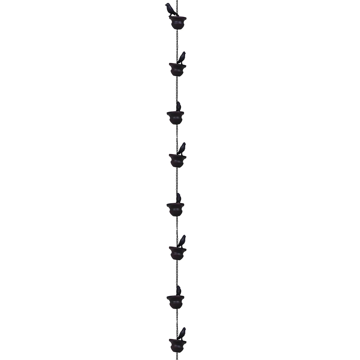 Decorative Rain Chains for Gutter Garden Waterfall Downspout Direct Water Flow Away from Foundation Patio Garden Landscape Decor