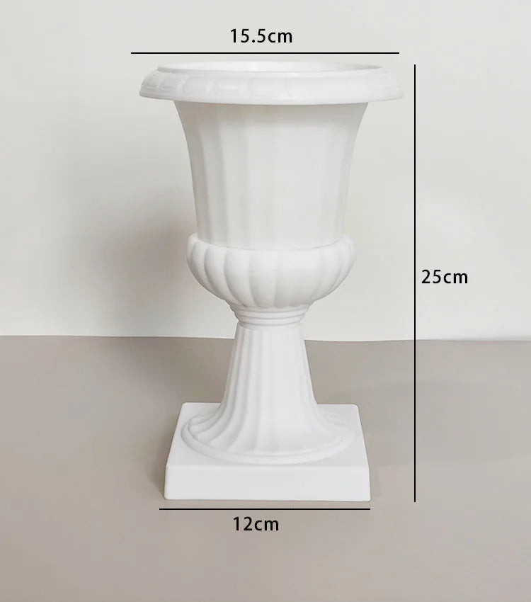Plastic Succulent Pot, Nordic Minimalist Mini Planter for Desktop, Trending Indoor Flower Container