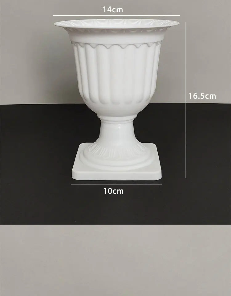 Plastic Succulent Pot, Nordic Minimalist Mini Planter for Desktop, Trending Indoor Flower Container
