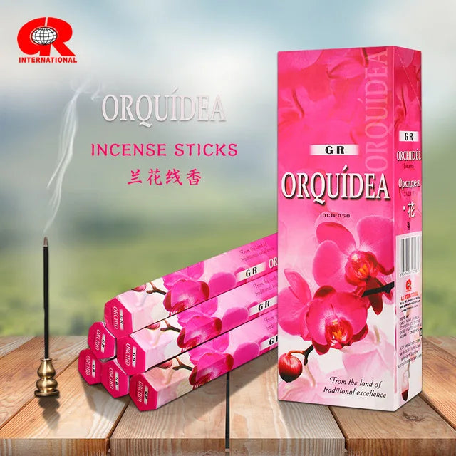 T68 20 Sticks Fragrances India Incense Stick Handmade Aromatherapy Sticks Sandalwood Lavender Meditation Incenses