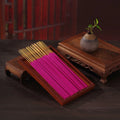 Wealth blooms incense sticks, Smokeless sandalwood for worship Buddha, Indoor bamboo stick incense, Blossoming flowers, 1-3packs