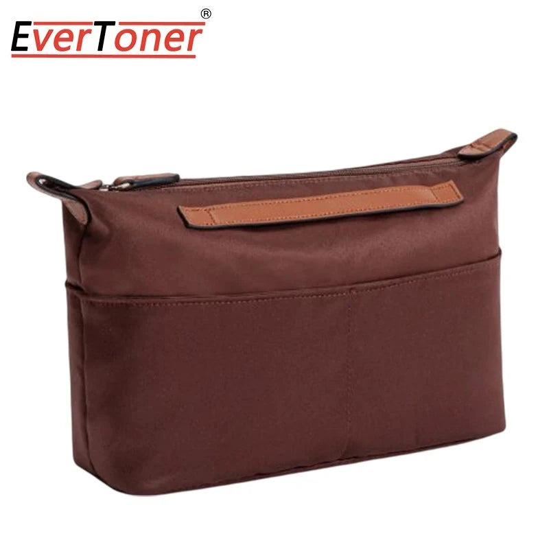 EverToner Nylon Insert Organizer Bag for Longch-mp LE PLIAGE Bag Luxury Handbags Travel Inner Purse Portable Makeup Bags