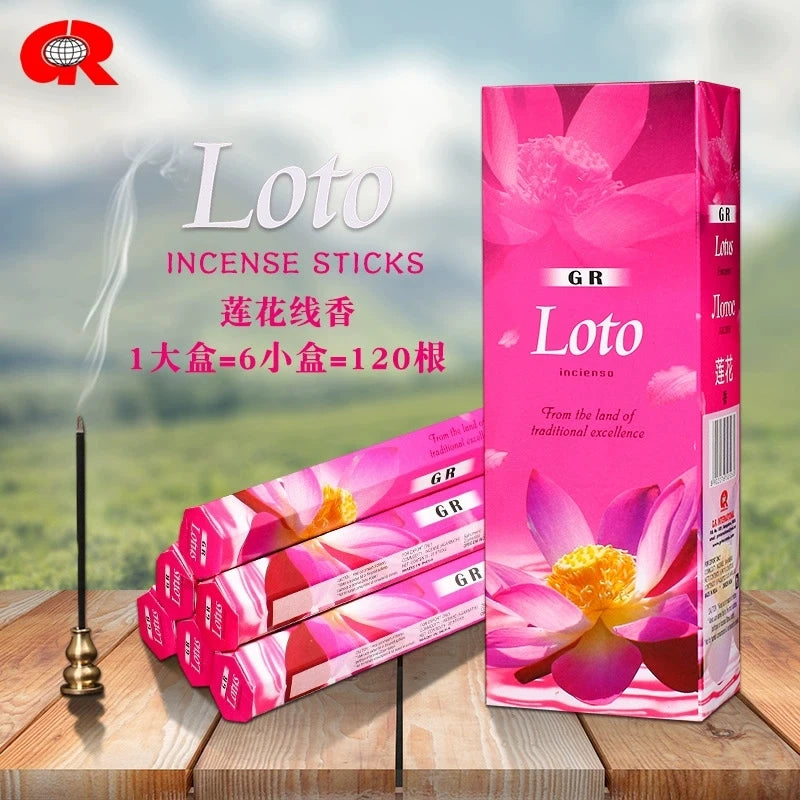 20 Sticks India Palo Santo Incense Sandalwood Household Bedroom Toilet Agarwood Tibetan Line Aromatherapy Incense Sticks