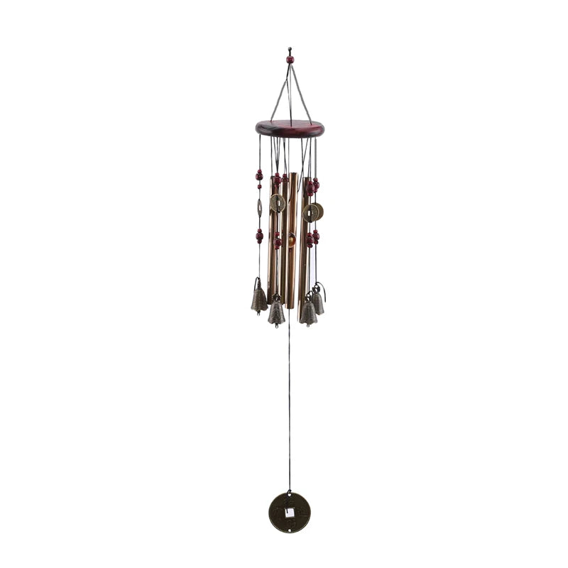Outdoor Living Wind Chimes Yard Garden Tubes Bells Copper Antique Windchime Wall Hanging Home Decor Decoration Wind Chimes