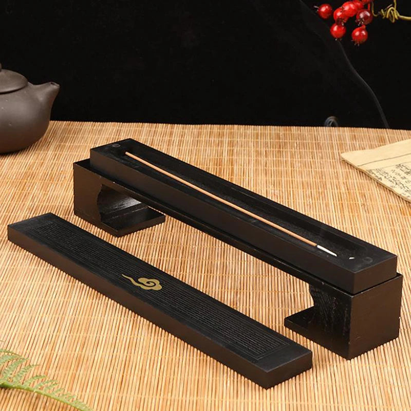 Short Style Portable Hollowed-out Incense Stick Stove Indoor/tea Room Decoration/soothing Purifying/horizontal Incense Burner