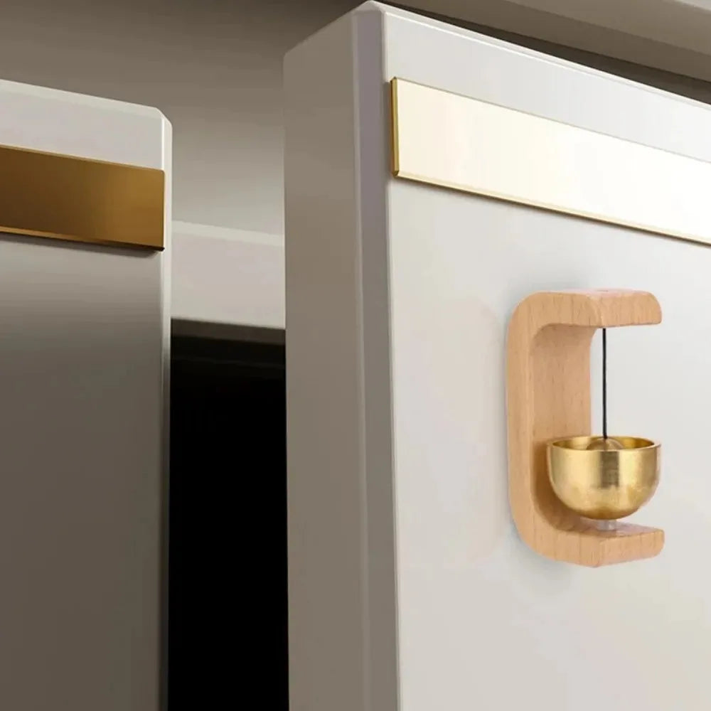 Brass Bell Wind Chime Home Decor Doorbell Chime for Outdoors Door Bell Bells for Door Shopkeeper Bell Entry Chime Home Wind Bell