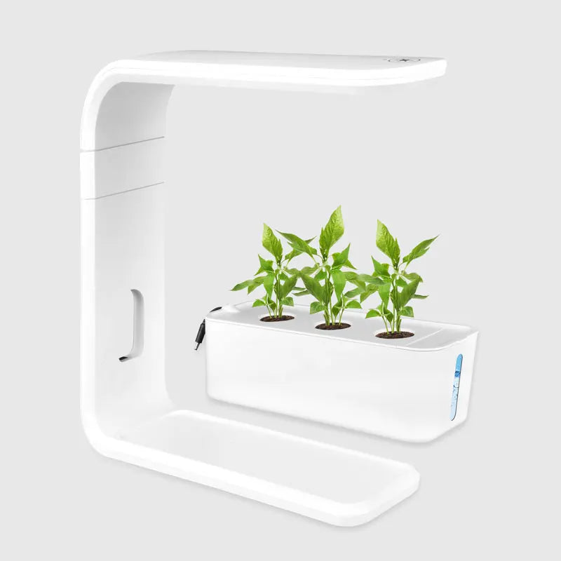 White Indoor Small Home Planter Plant Smart Herb Pot Greenhouse aero Mini Garden Light Gardening Hydroponic Growing Systems