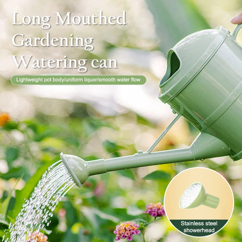 1.5L Lightweight Long Mouth Watering Can Water Can For Plants For Indoor,Home Plant Watering Can Flower Watering Can Decorative
