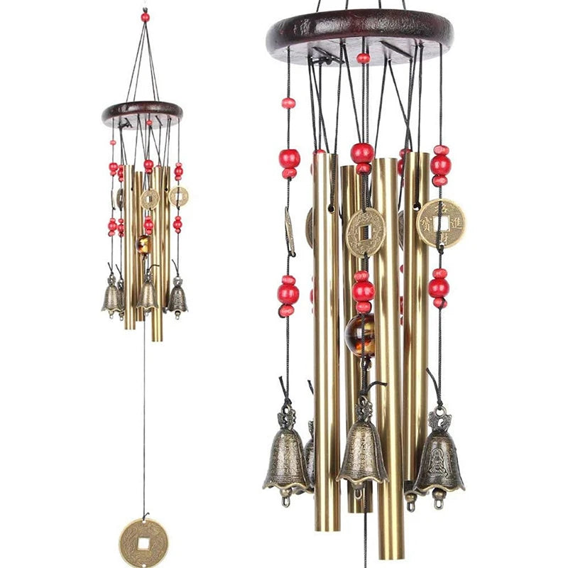 Hanging Wind Chimes Large Wind Chime Tubes Bells Metal Church Bell Outdoor Garden Home Garden Decor Hanging Wind Chime