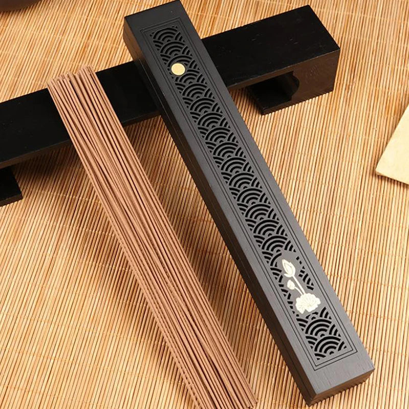Short Style Portable Hollowed-out Incense Stick Stove Indoor/tea Room Decoration/soothing Purifying/horizontal Incense Burner