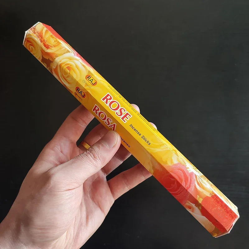 Y 20 Sticks Sandalwood India Incenses Natural Palo Santo Sage Indian Incense Stick Lavender Lotus Rose Line Tibetan Aromatherapy