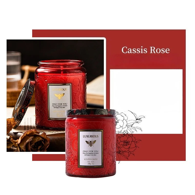 one Fragrant Candle Cans Room Decoration Soy Wax Smokeless Aroma Low Temperature Romantic Oil Fragrance Velas Birthday Candles