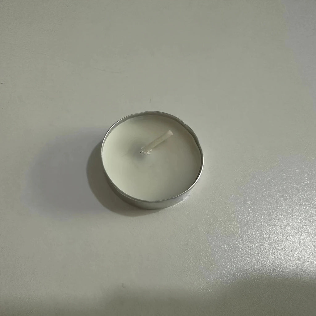 10Pcs Tea Light Candles Small Smokeless Dripless Tea Candles For Home Pool Dinner Weddings Supplies