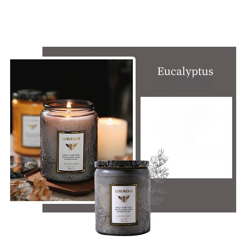 one Fragrant Candle Cans Room Decoration Soy Wax Smokeless Aroma Low Temperature Romantic Oil Fragrance Velas Birthday Candles